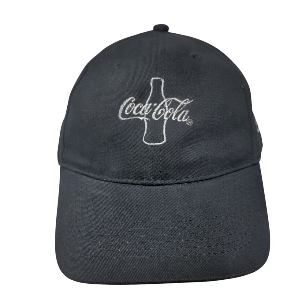 Coca-Cola Bottle Slideback Hat Black One Size The Bob McKinney Apollo